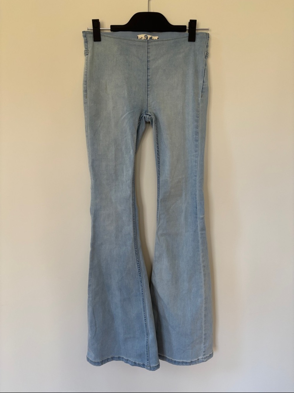We The Free Light Blue Flared Denim Jeans